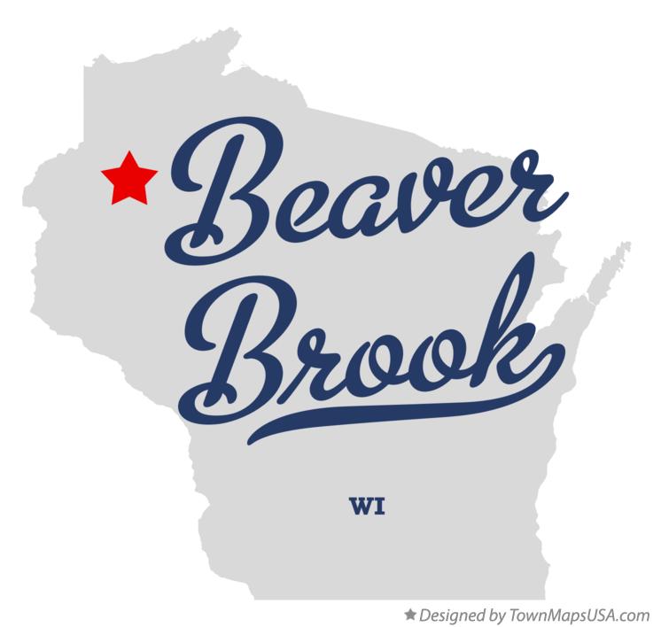 Map of Beaver Brook, WI, Wisconsin