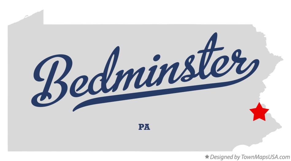 Map of Bedminster, PA, Pennsylvania