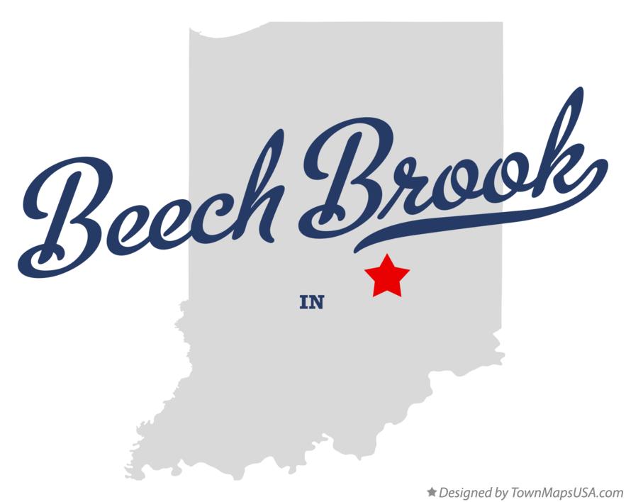 Map of Beech Brook, IN, Indiana