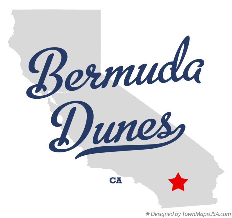 Map of Bermuda Dunes, CA, California