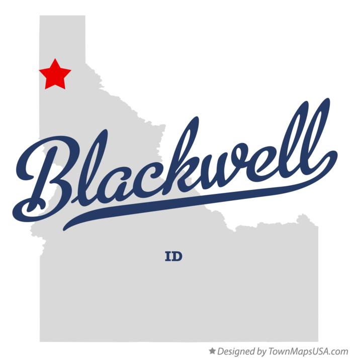 Map of Blackwell, ID, Idaho