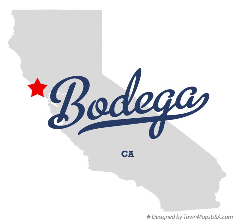 Map of Bodega, CA, California