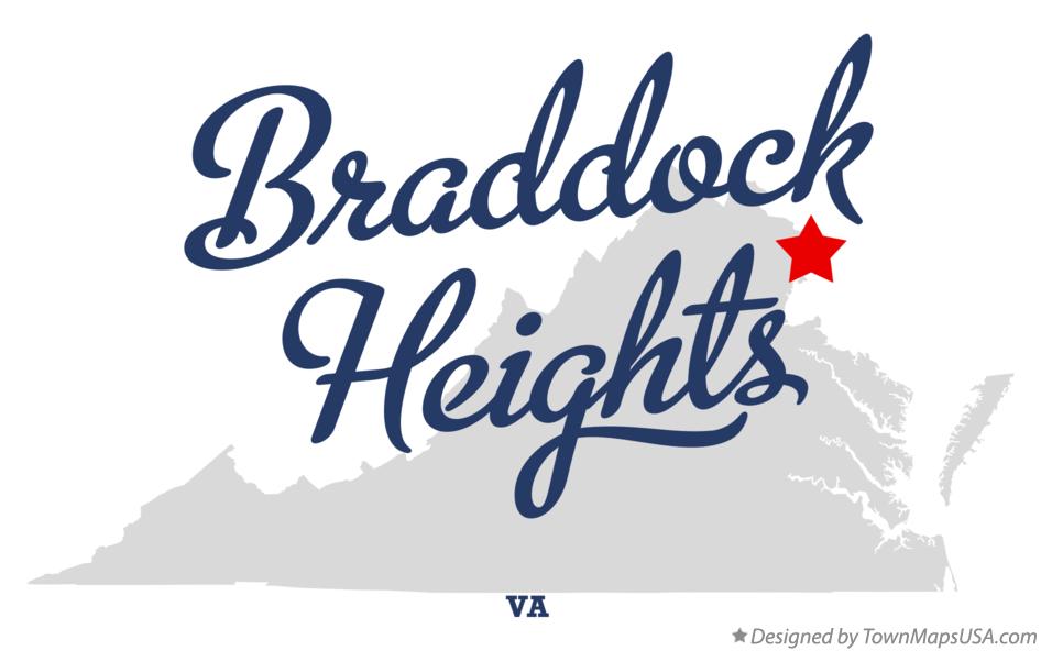 Map of Braddock Heights, VA, Virginia