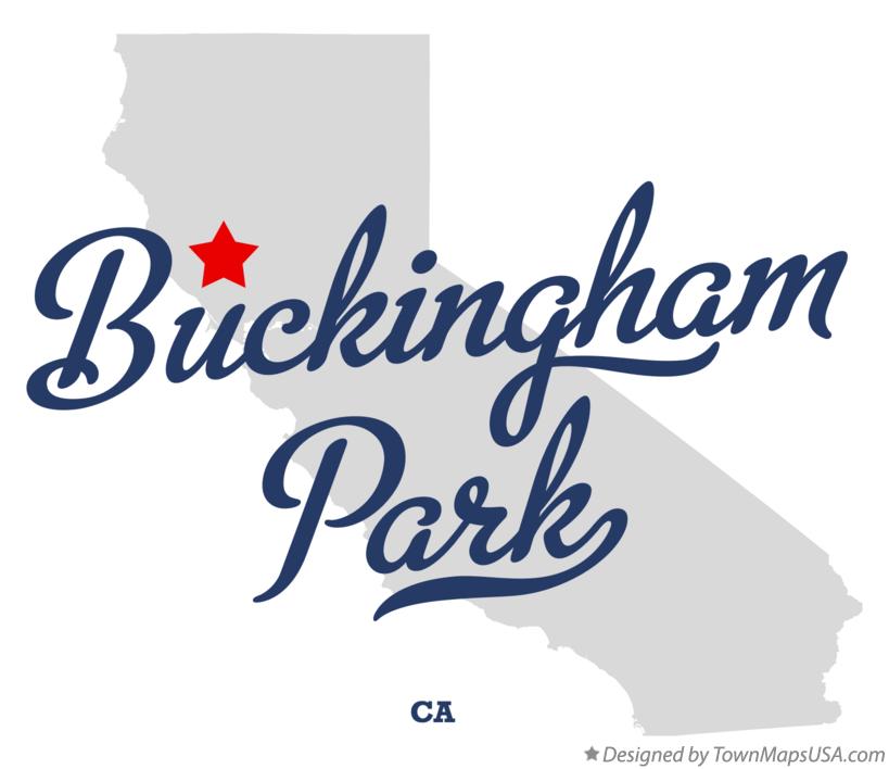 Map of Buckingham Park, CA, California