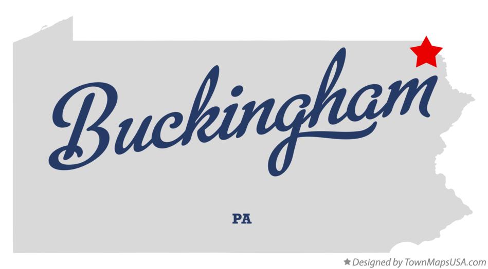 Map of Buckingham, Wayne County, PA, Pennsylvania
