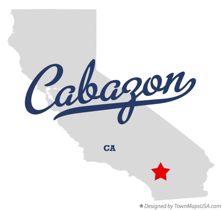Map of Cabazon, CA, California