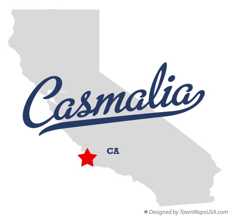 Map of Casmalia, CA, California