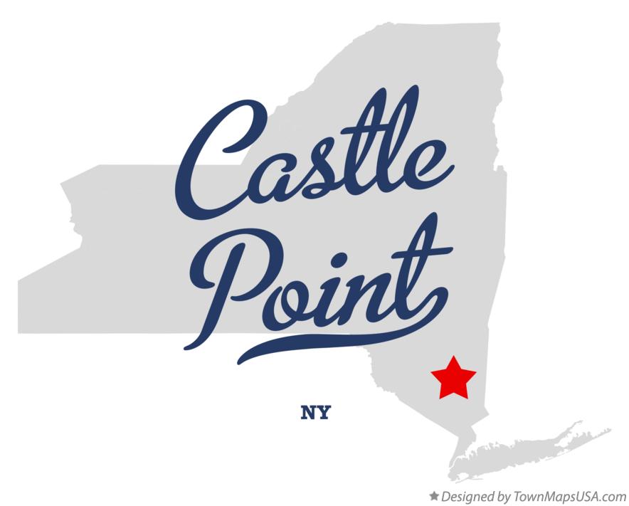 Map of Castle Point, NY, New York