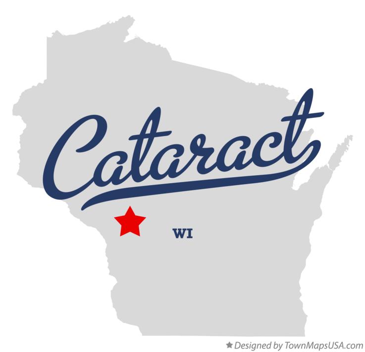 Map of Cataract, WI, Wisconsin