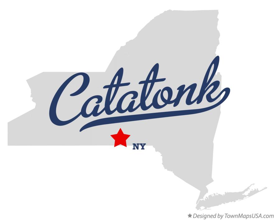 Map of Catatonk, NY, New York