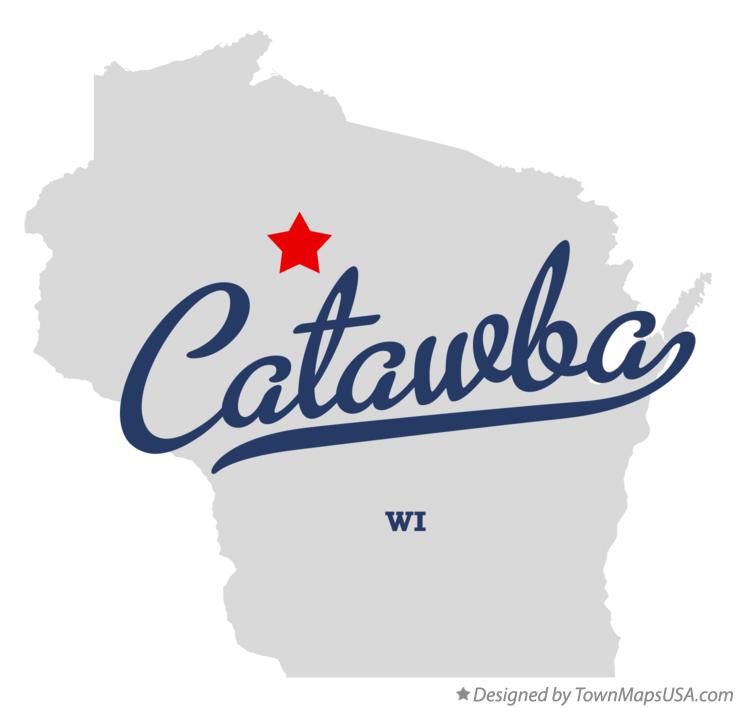 Map of Catawba, WI, Wisconsin