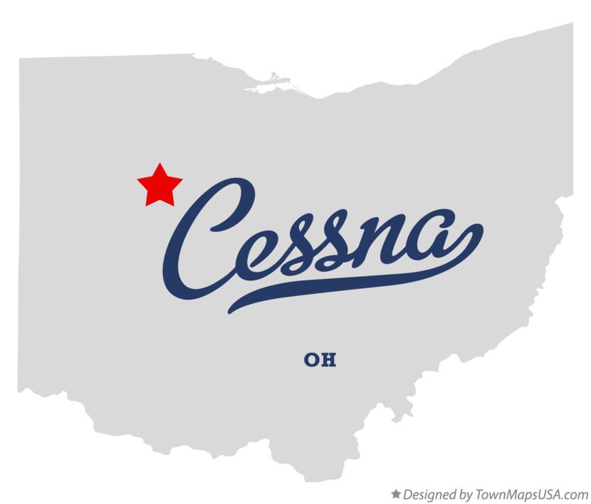 Cessna Township Ohio Map Map of Cessna, OH, Ohio