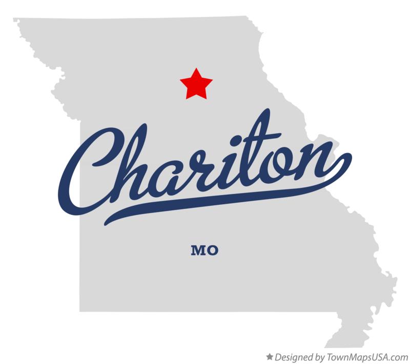 Map of Chariton, Macon County, MO, Missouri