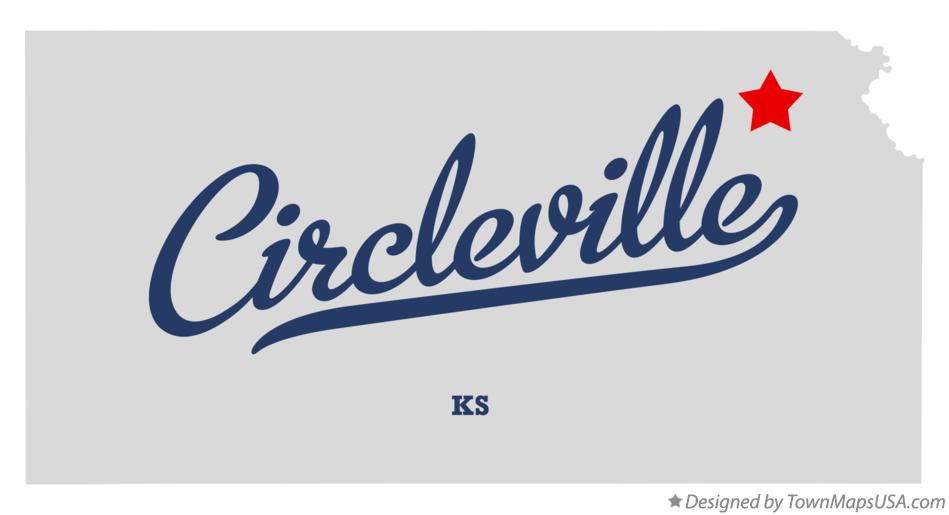 Map of Circleville, KS, Kansas