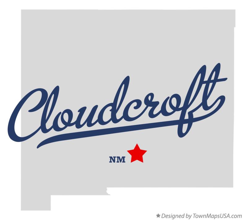 Cloudcroft New Mexico Map