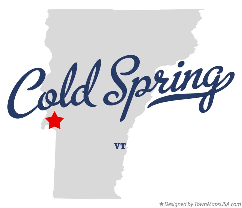 Map of Cold Spring, VT, Vermont