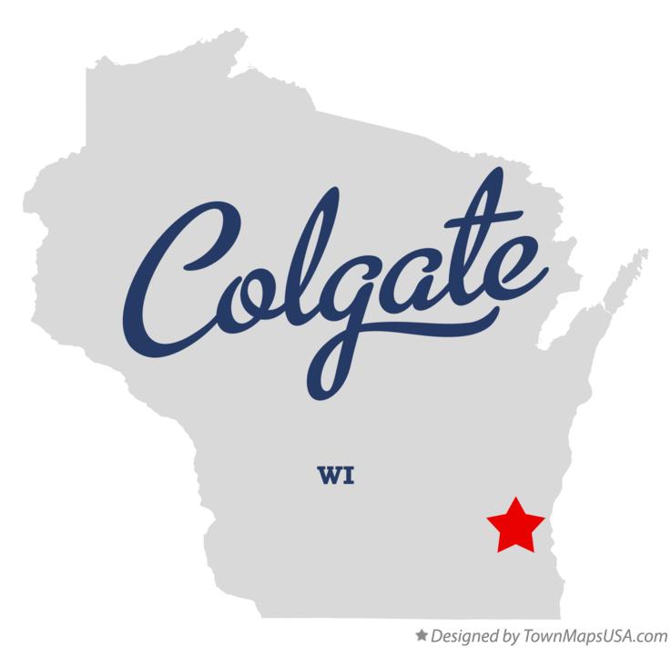 Map of Colgate, WI, Wisconsin