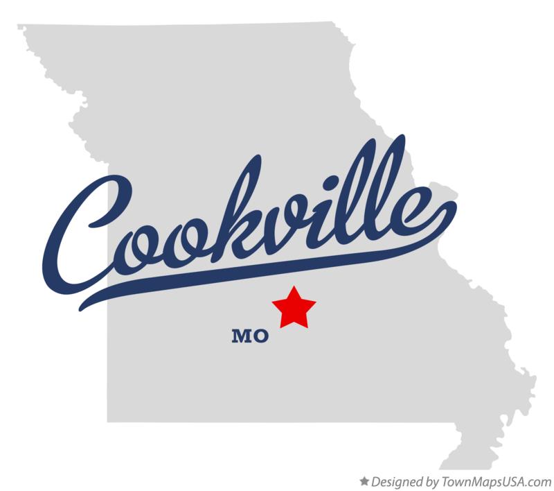 Map of Cookville, MO, Missouri