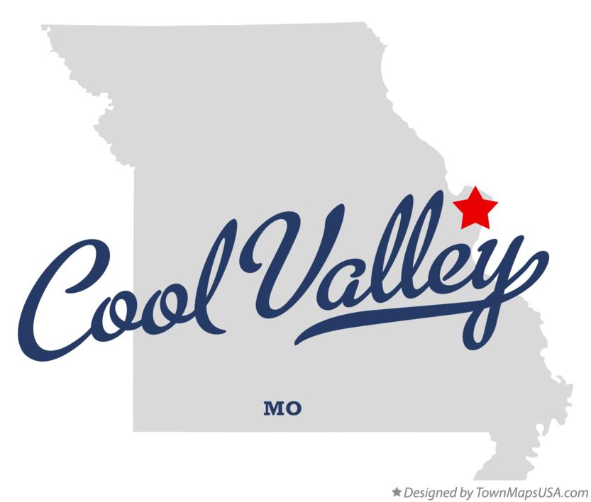 Map of Cool Valley, MO, Missouri