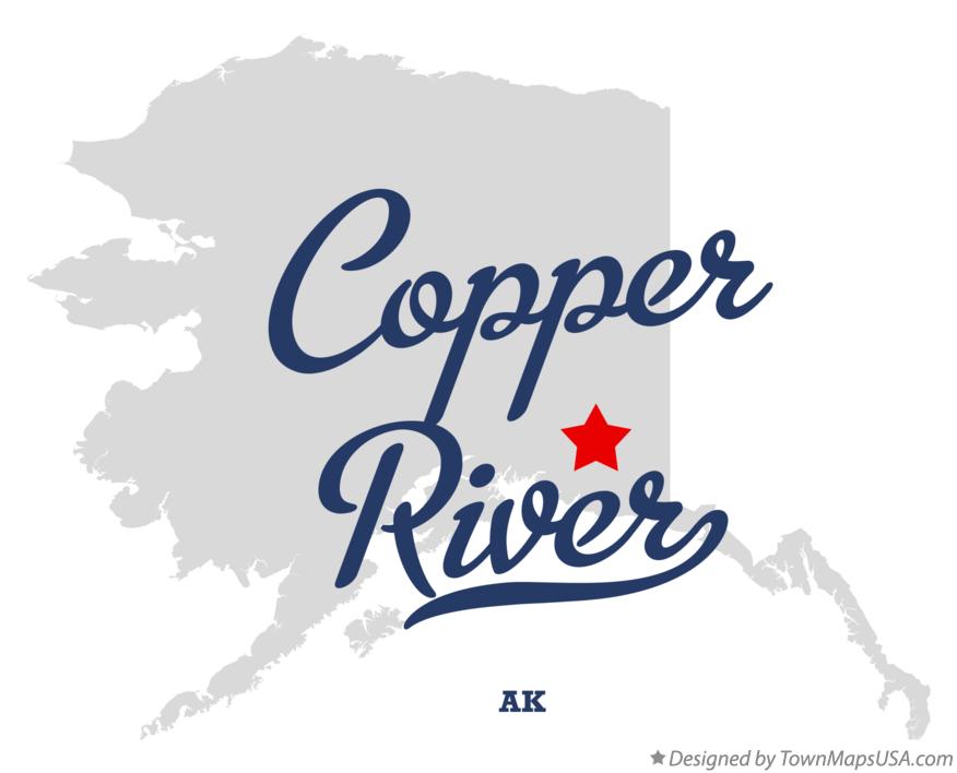 Map of Copper River, AK, Alaska
