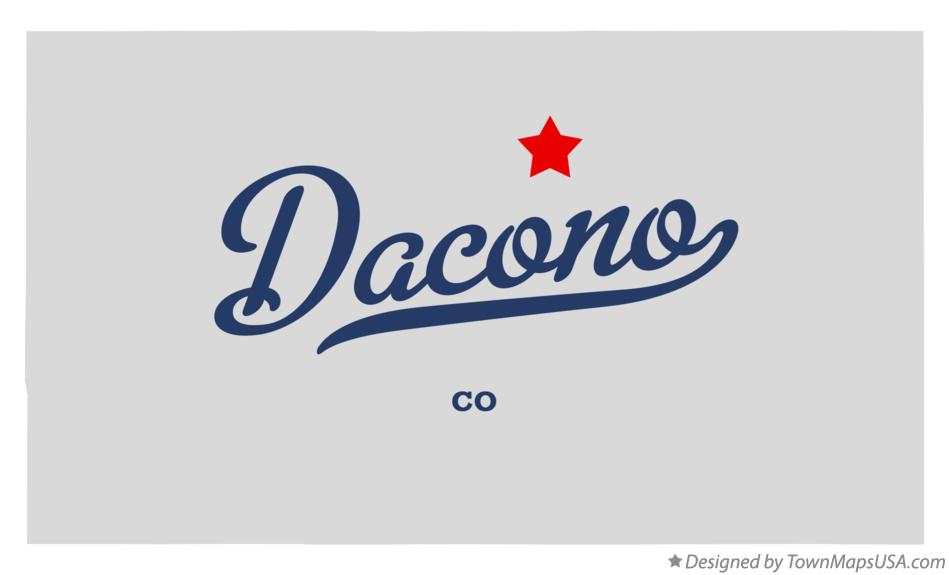 Dacono Colorado Map Zip Code Map