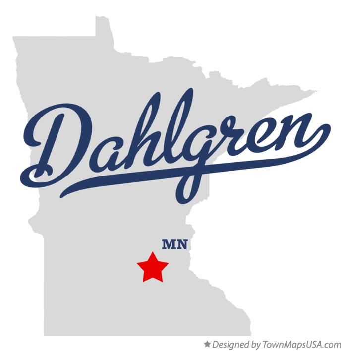 Map of Dahlgren, MN, Minnesota