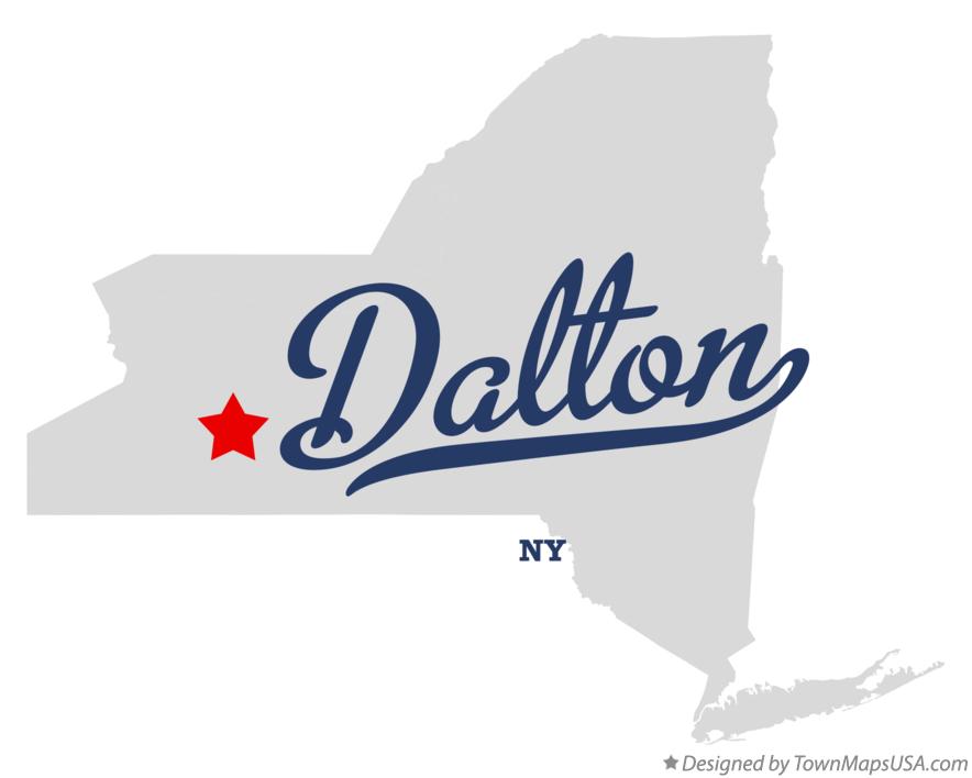 Map of Dalton, NY, New York
