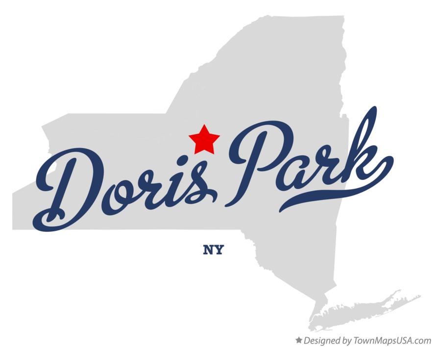 Map of Doris Park, NY, New York