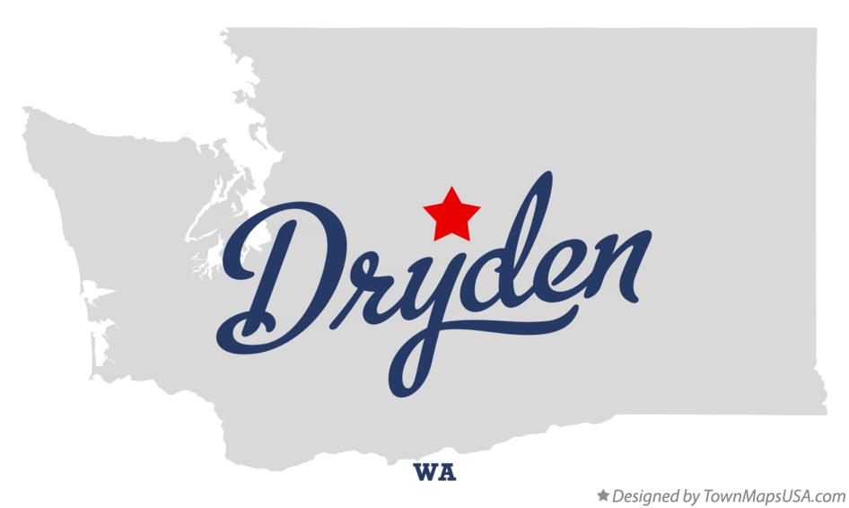 Map of Dryden, WA, Washington