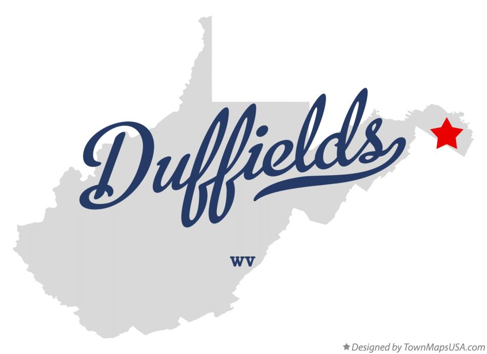 Map of Duffields, WV, West Virginia