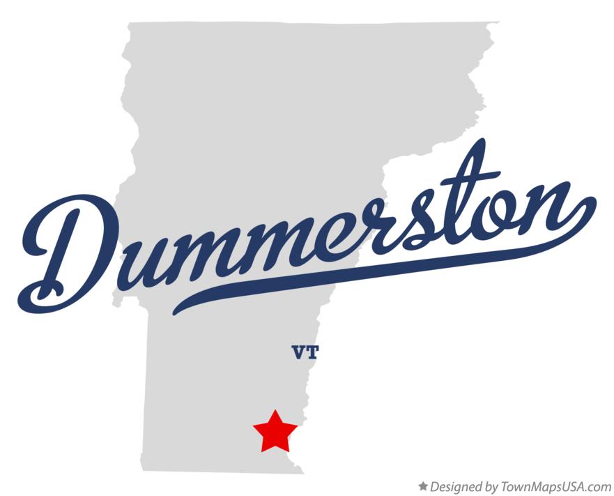 Map of Dummerston, VT, Vermont