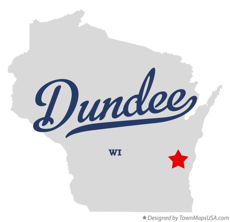 Map of Dundee, WI, Wisconsin