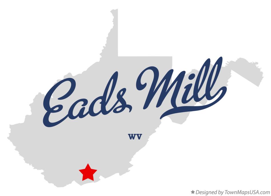 Map of Eads Mill, WV, West Virginia