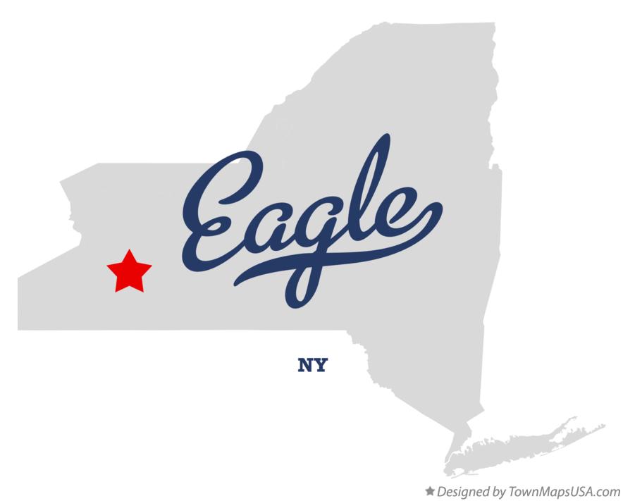 Map of Eagle, NY, New York