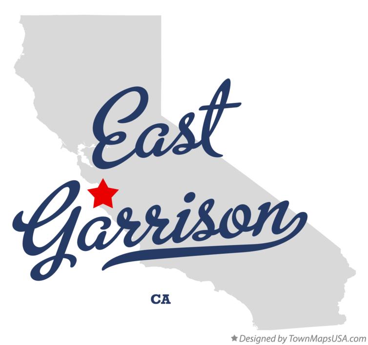 Map of East Garrison, CA, California