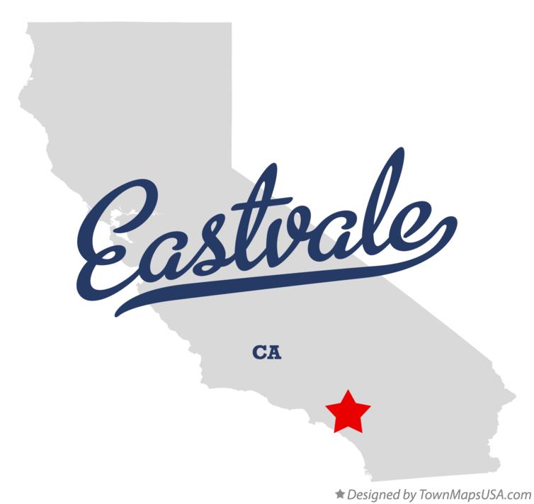 Map of Eastvale, CA, California