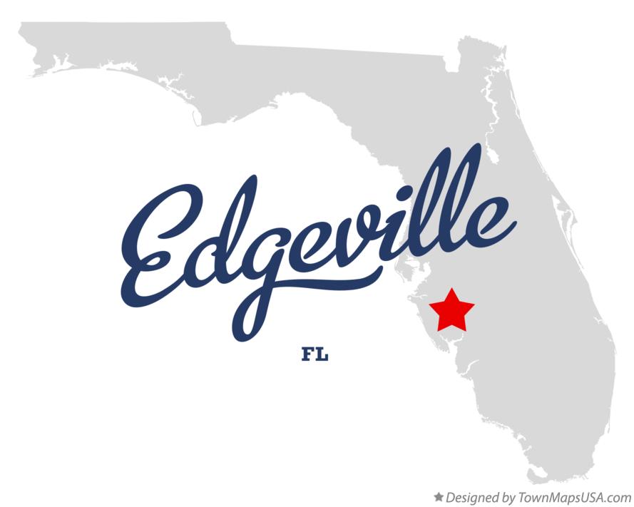 Map of Edgeville, FL, Florida