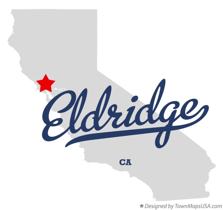 Map of Eldridge, CA, California