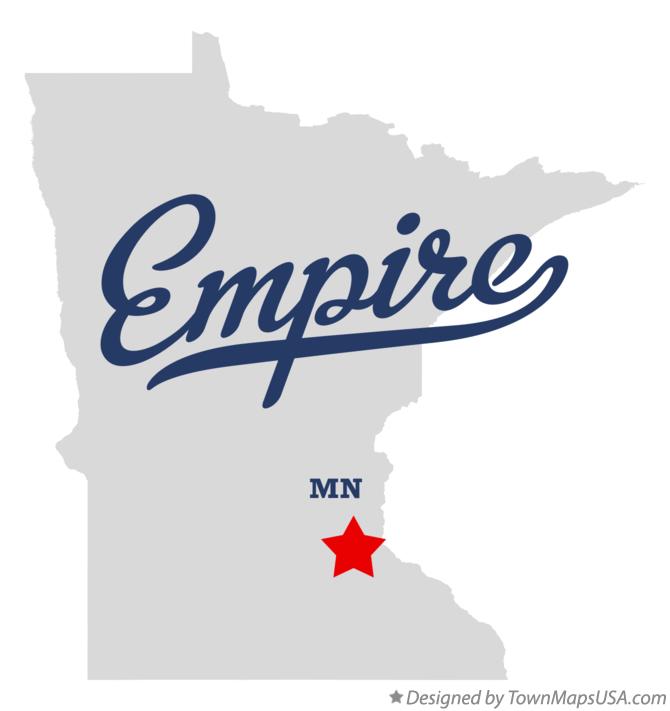 Map of Empire, MN, Minnesota