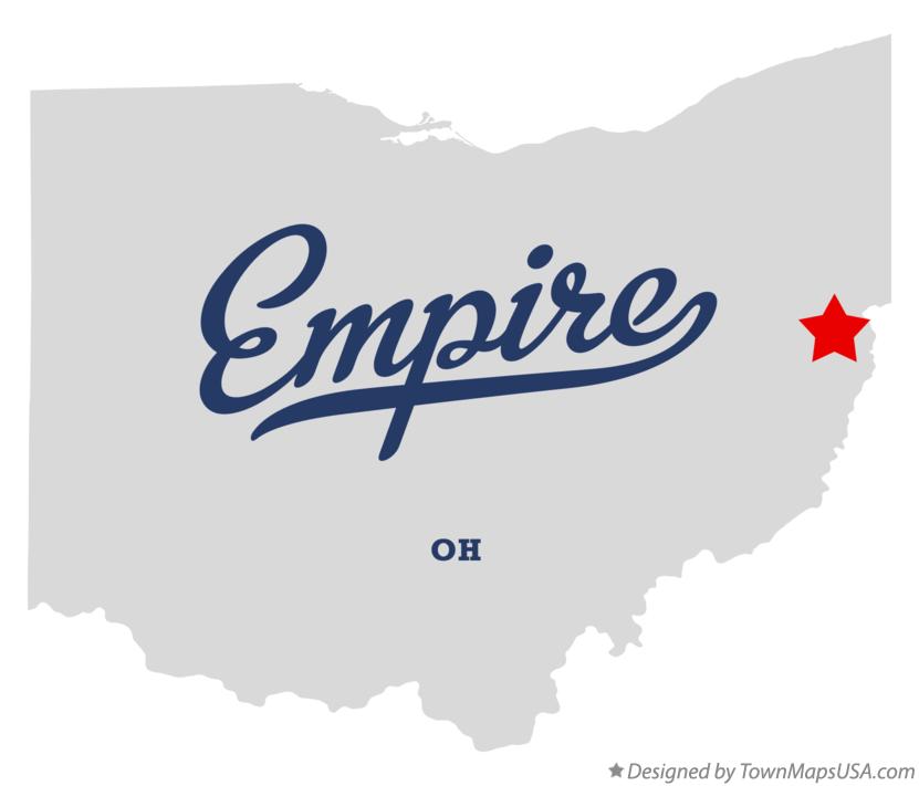 Map of Empire, OH, Ohio