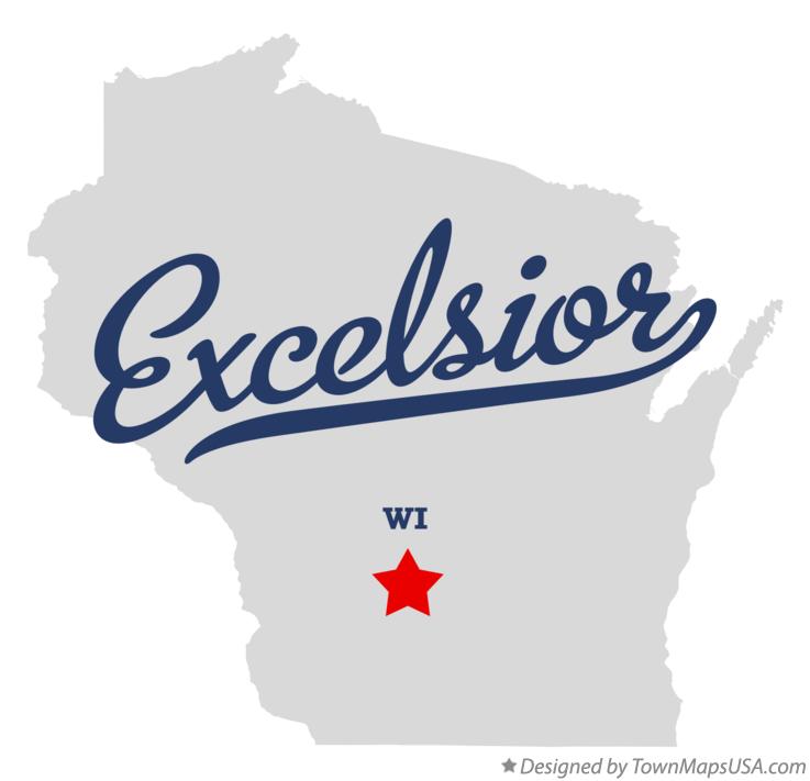 Map of Excelsior, WI, Wisconsin