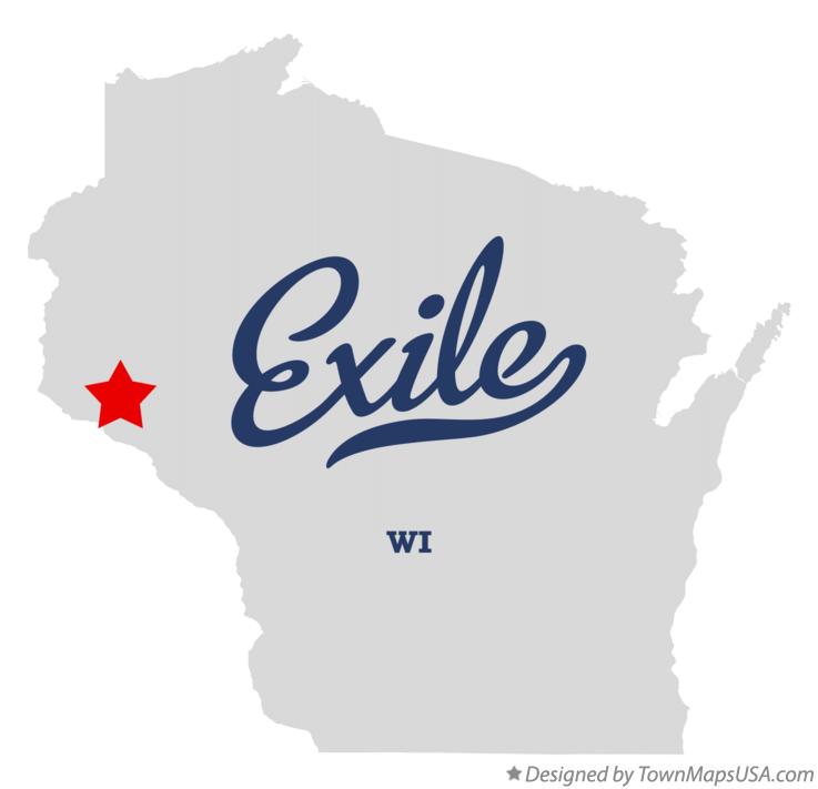 Map of Exile, WI, Wisconsin