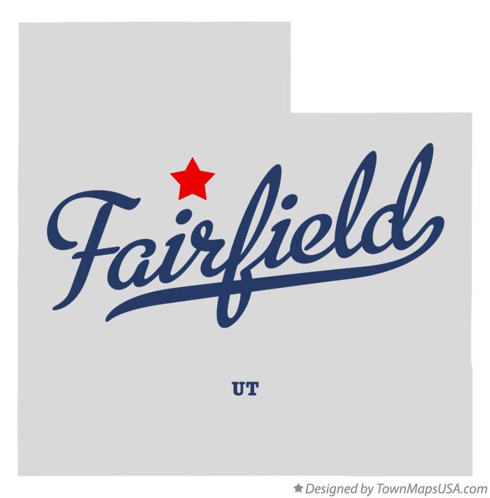 Map of Fairfield, UT, Utah