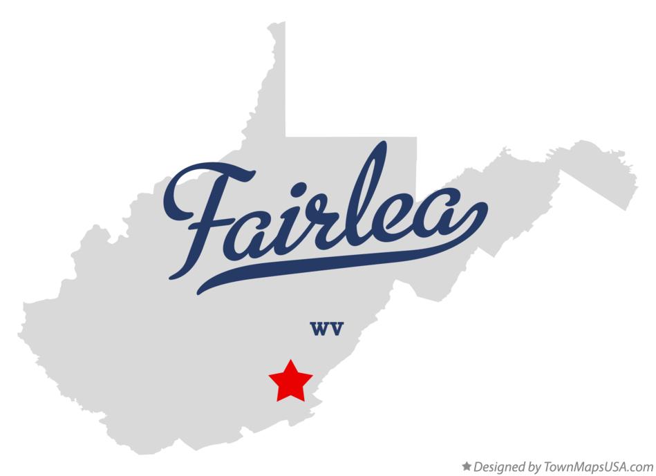 Map of Fairlea, WV, West Virginia