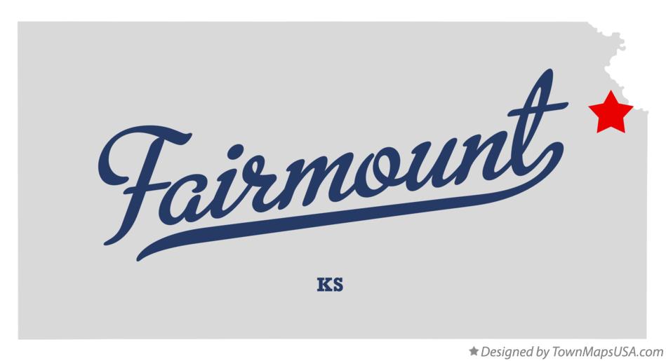 Map of Fairmount, Leavenworth County, KS, Kansas