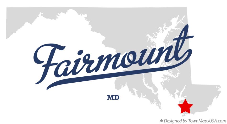 Map of Fairmount, MD, Maryland