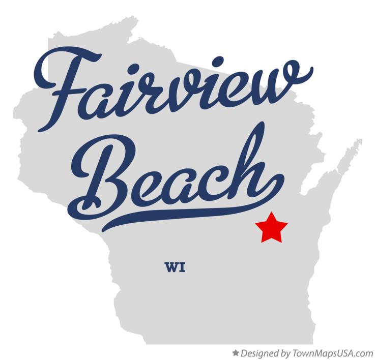 Map of Fairview Beach, WI, Wisconsin