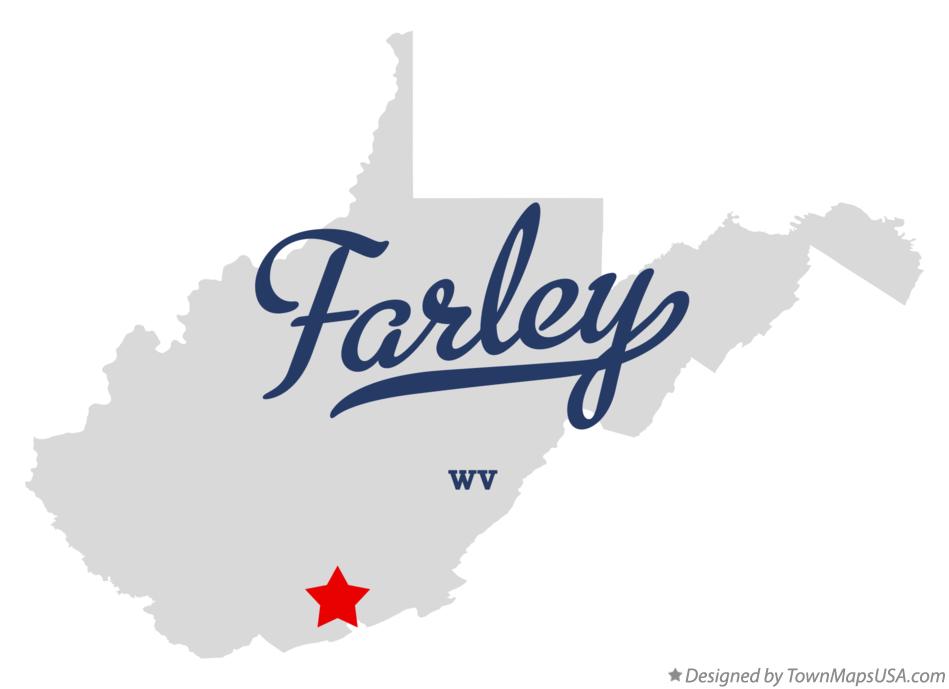 Map of Farley, WV, West Virginia