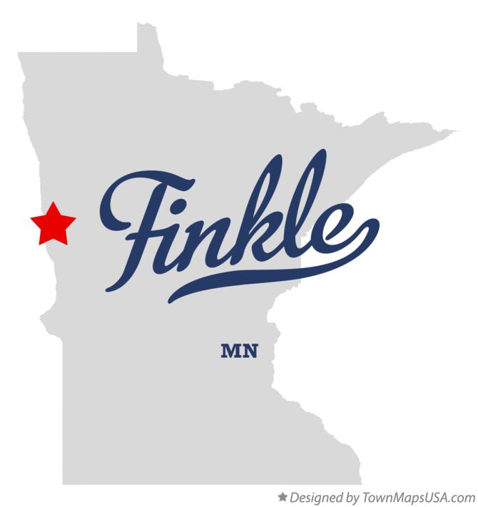 Map of Finkle, MN, Minnesota