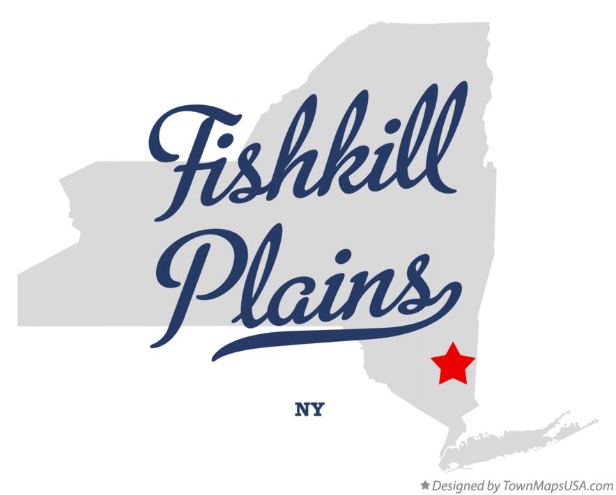 Map of Fishkill Plains, NY, New York